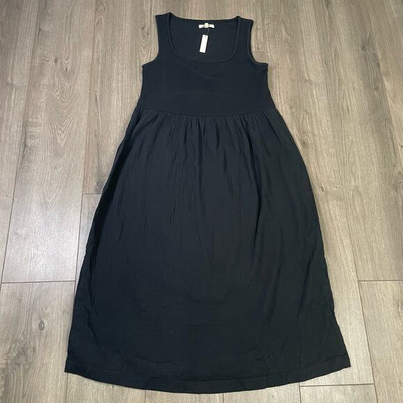 Madewell Knit Tank Midi Flowy Summer Casual Dress US Women's M New - Picture 2 of 7